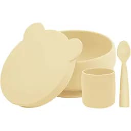 Набір для годування MinikOiOi BLW Set I Mellow Yellow, силіконовий (101070054)