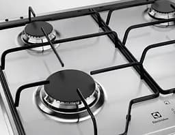 Варильна поверхня Electrolux газова, 60см, нерж - мініатюра 2