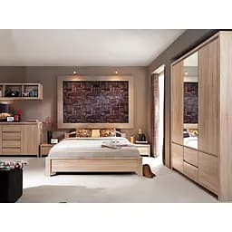 Комплект модульний в спальню ВМК Каспіан Дуб сонома (GRB-1706)