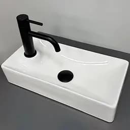 Умивальник VBI Malvizzo R white накладний підвісний VBI-015623, Білий