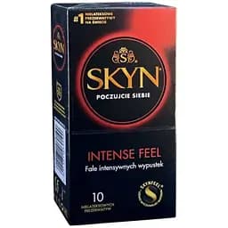 Презервативы Skyn ​​Intense Feel Точечные без латекса 10 шт. (ROZ6501053481)