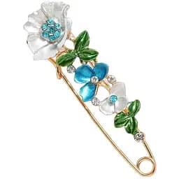 Брошь Булавка с цветами (494693367)