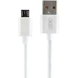 Кабель XO NB47 Micro-USB 1 м белый