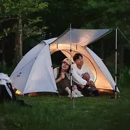 Намет Naturehike CNK2300ZP024 тримісний білий - мініатюра 2