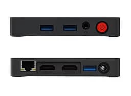 Неттоп Beelink Thin T5 Black Celeron N4020 4Gb DDR4 64Gb SSD UHD Graphics 600 GLan 3xUSB 3.2 2xHDMI Windows 11 Pro (BLT5N4020464BK_W6) - мініатюра 2