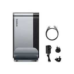 USB-хаб Baseus UnionJoy 17-Port Triple-Display Docking Station Space Grey（USB-C to HDMI4K@60Hz*2+DP4K@60Hz*1+USB3.0*3+USB-C3.0*2+USB2.0*2+PD*1+PC*1+ (B00532304811-00) - мініатюра 7