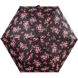 Жіноча складана парасолька механічна Fulton 86 см чорна