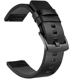 Шкіряний ремінець Primo Classic для Garmin Vivoactive 3/Vivomove HR/Forerunner 245/645 Black