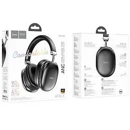 Накладні бездротові навушники Hoco W35 Max Auspicious ANC Black - мініатюра 5