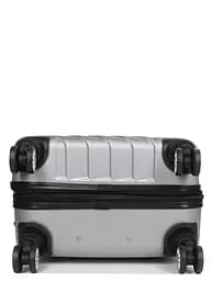 Валіза середня M ABS-пластик Madisson Snowball 03403 68х44х27см 68+13л Срібна - мініатюра 10