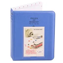 Фотоальбом для Fujifilm Instax Mini (12, 11, 40, 70, 90, 99, EVO, Link, Liplay) Polaroid 300, Z2300 на 64 фото, синій 