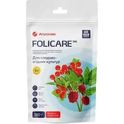Мінеральне добриво Yara Folicare для плодово-ягідних культур 180 г (10509517)
