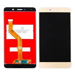 Дисплей для Huawei Y7 2017 с золотистым тачскрином