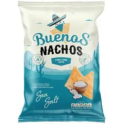 Чипсы кукурузные Buenos Nachos Морская соль 90 г