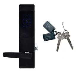 Замок електромеханічний автономний Trinix TRL-5102BT Black Left з Bluetooth і зчитувачем Mifare (65-00007) - мініатюра 3