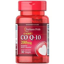 Натуральная добавка Puritan's Pride CO Q10 200 mg, 30 капсул