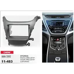 Перехідна рамка Hyundai Elantra, Avante Carav 11-483 - мініатюра 4