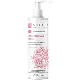 Крем для рук та нігтів Shelly з колагеном, еластином і екстрактом півонії 250 мл