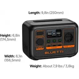 Зарядна станція Bluetti AC2P 300W 230,4Wh - мініатюра 6