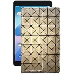 Чохол StatusCASE з екошкіри для планшету Blackview Tab 6 2021 Золотий ромб
