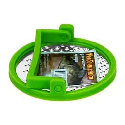 Рибочистка кругла з ручкою Ø 9 см, Kitchette Салатовий 84621 - мініатюра 6