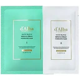 Альгінатна маска d'Alba White Truffle Serum & Cream Modeling Mask Calming / Cooling 66 г