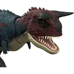 Фігурка динозавра Mattel Світ Юрського періоду Заряджена атака Карнотавра інтерактивна (JKG85) - мініатюра 4