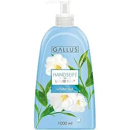 Рідке мило Gallus Handseife White Tea Білий Чай з дозатором 1 л