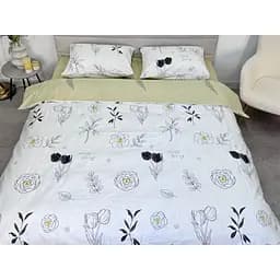 Комплект постільної білизни Ecotton Двоспальний сатин (24806)