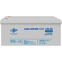 Джерело безперебійного живлення [ДБЖ] LogicPower LPM-PSW-1500VA 12V + АКБ LPM-MG 12V - 200 Ah [29717] [110193] - мініатюра 10