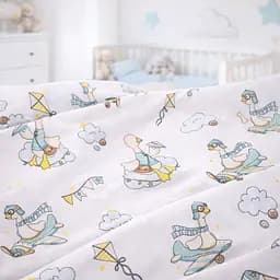 Комплект постільної білизни MirSon бязь Little Goose 2x160x220 см (2200012575765) - мініатюра 6