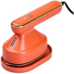 Відпарювач портативний SOKANY SK-3071R для одягу дорожня праска для прасування та відпарювання 1500 Вт Помаранчевий