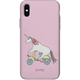 Чохол-накладка Pump Tender Touch Case for iPhone X/XS Unicorn Biker