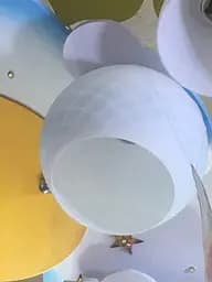 Люстра стельова Brille для дитячої E27 40W Mix (KL-437C/3) - мініатюра 3