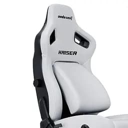Ігрове крісло Anda Seat Kaiser 4 Size XL White Premium PVC (AD12YDDC-XLL-20-W-PV/C) - мініатюра 2
