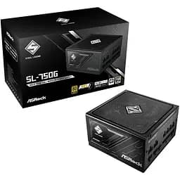 Блок живлення ASRock 750W SteelLegend SL-750G ATX 3.1 135mm, 80+ Gold, Fully Modular, Retail - мініатюра 5