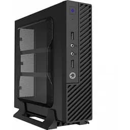 Корпус GameMax M100 чорний, 60 Вт, Desktop, Mini ITX, 2хUSB 2.0, 200x55x200 мм, 0.6 мм, 0.9 кг (M100-M)