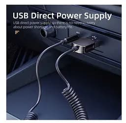 Bluetooth-адаптер Essager Bluetooth 5.0 автомобільний приймач AUX з мікрофоном (EB01) - мініатюра 2