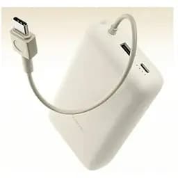 Портативна батарея Xiaomi 20000mAh 33W Integrated Cable (BHR8851GL) кора дуба - мініатюра 6