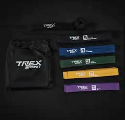 Набір резинок для фітнесу Trex Sport TX-005PBA 5в1 set A - мініатюра 3