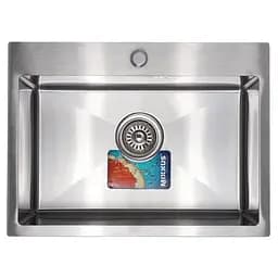 Кухонная мойка Mixxus MX5843-200x1.0-Handmade MX0566, Нержавеющая сталь