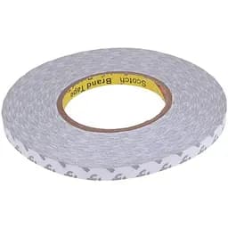 Скотч двосторонній ширина 5 мм білий