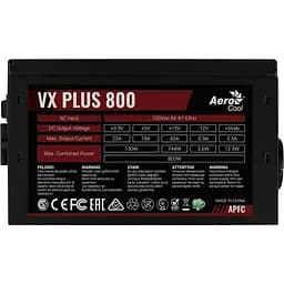 Блок живлення AeroCool VX Plus 800 (VACPN-VS80AEY.11) [140626] - мініатюра 3