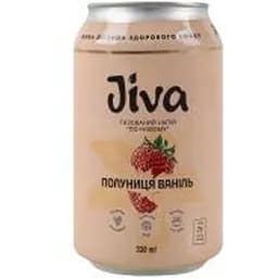 Напиток соковый Jiva Клубника - Ваниль с подсластителем 330 мл
