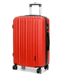Валіза полікарбонат середній (M) Airtex 623 70л 66x42x26см Червоний (Red)
