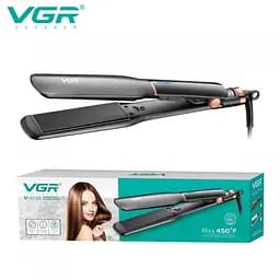 Випрямляч для волосся VGR V-519S, 100-230 °C, керамічне покриття 38 мм, 70 W, LED display