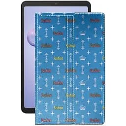 Чохол StatusCASE з екошкіри для планшету Samsung Galaxy Tab A 8.4 2020 Фешн блакитний