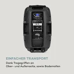 Мобільна акустична система Auna Streetstar 2.0 12 BT USB/SD/MP3 AUX (10031567) - мініатюра 5