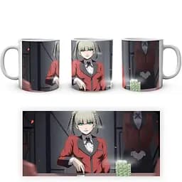 Кухоль GeekLand Шалений азарт Kakegurui Кірарі Момобамі KI.02.17 330 мл білий - мініатюра 4