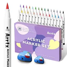 Акриловые маркеры Arrtx AACM-0530A, 30 цветов